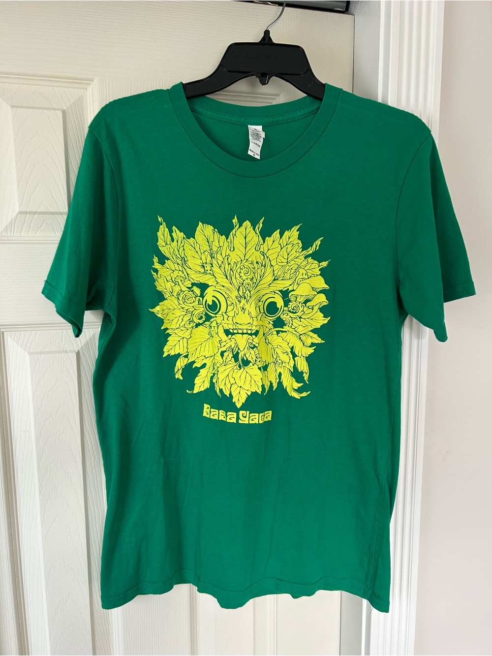 Royal Apparel Green Baba Yaga T-shirt | size M | 100% cotton | ultra soft fabric